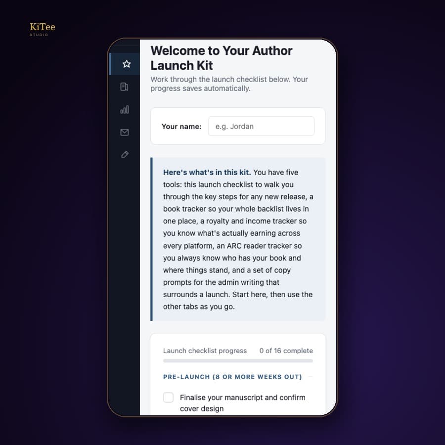Author Launch Kit