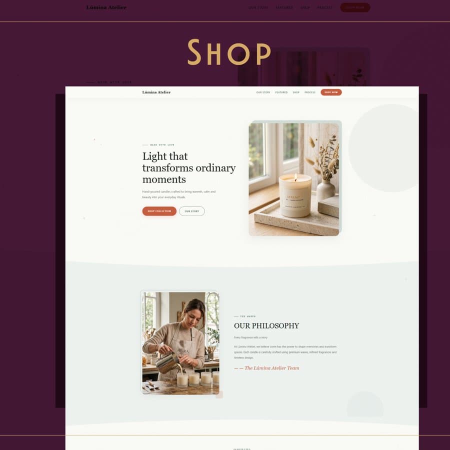 Shop & Artisan