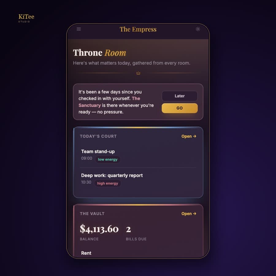 The Empress — Full Life Planner